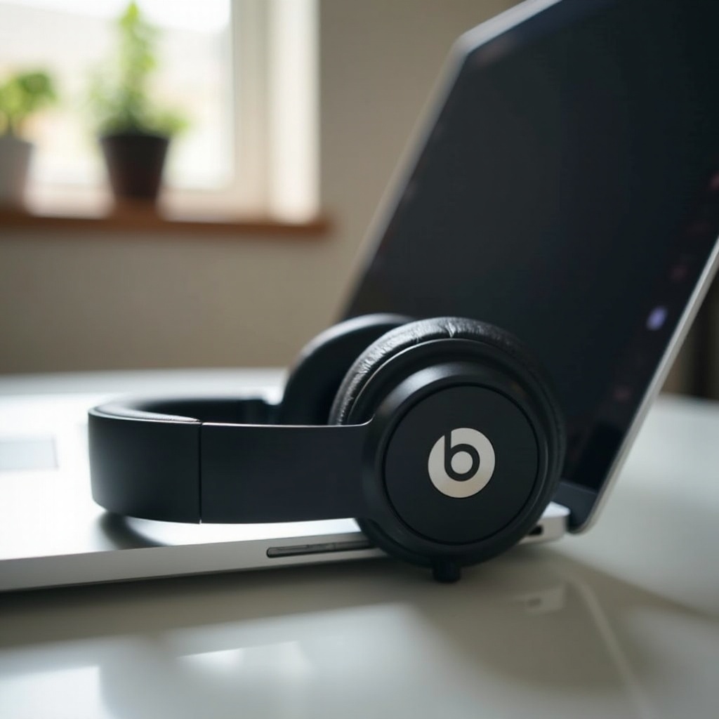 jak sparować Beats z MacBookiem