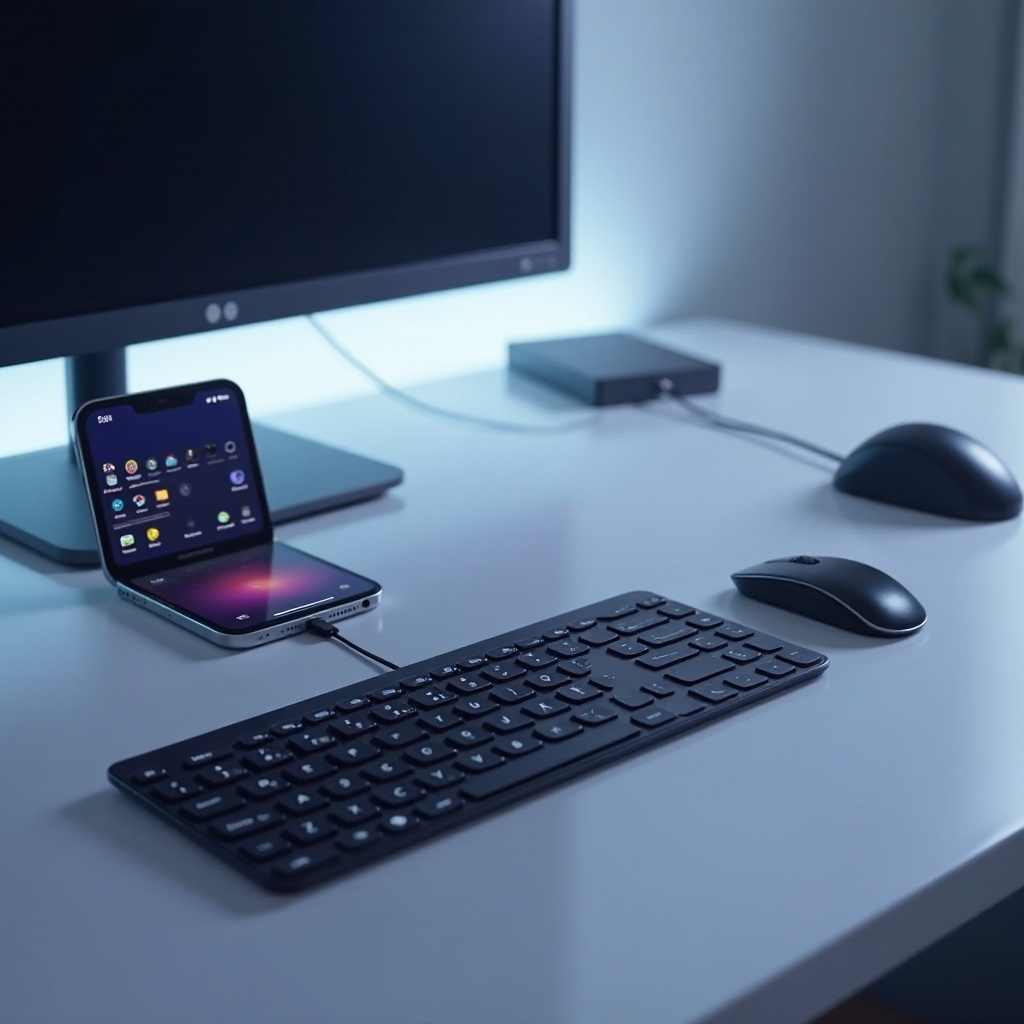 tastatură și mouse pentru telefon Android