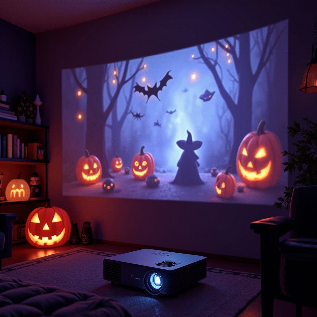 лучший проектор для эффектов на Хэллоуин