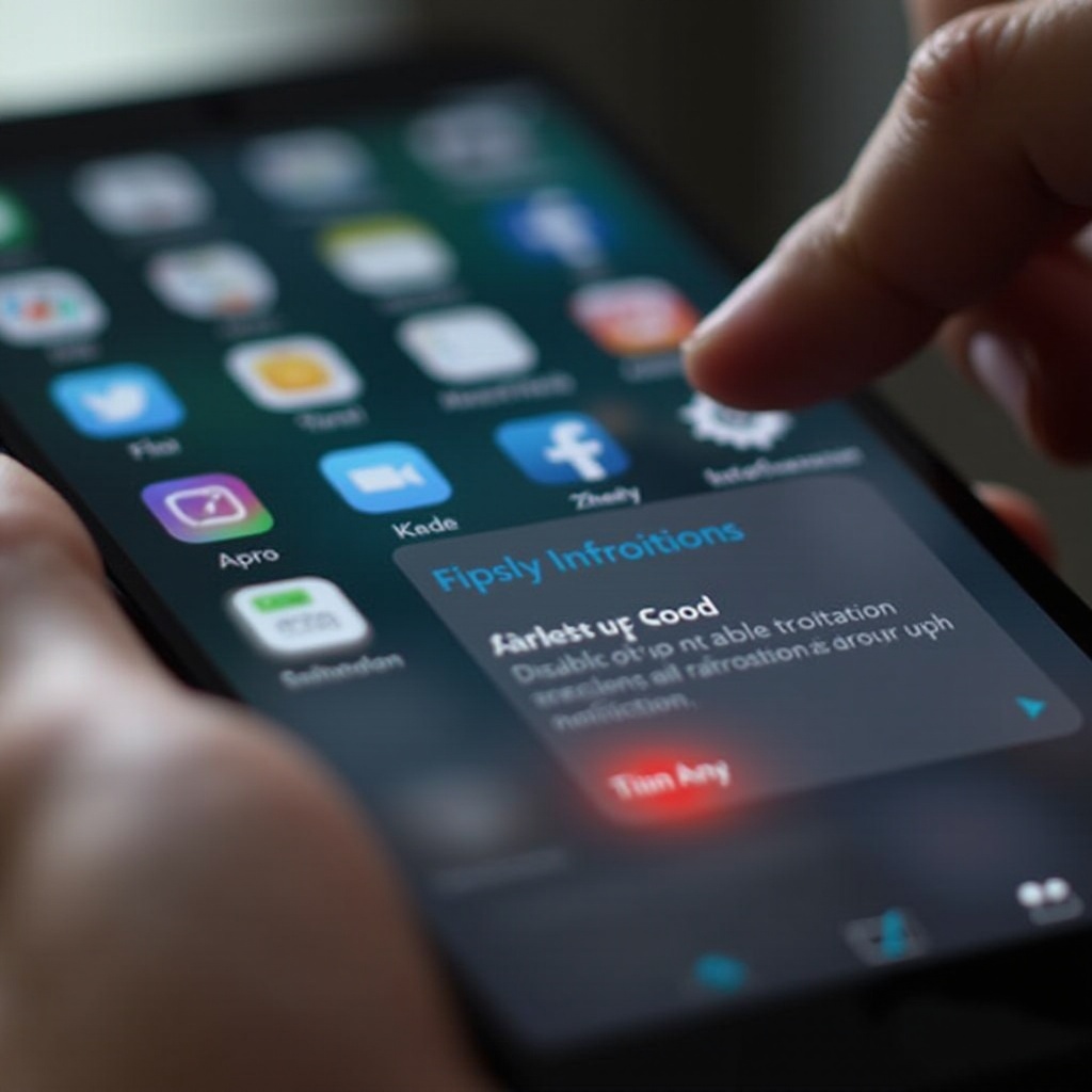 как отключить всплывающие уведомления на Android