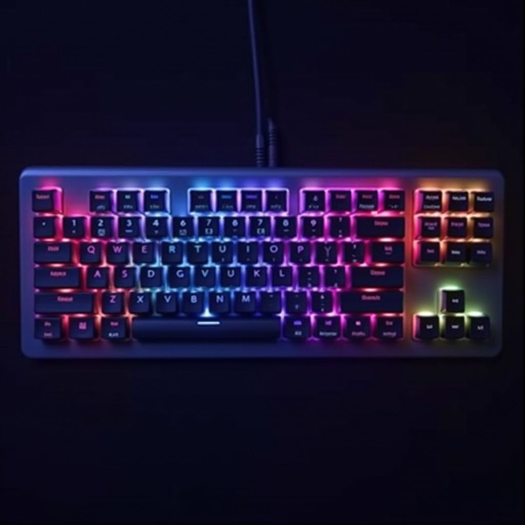 klávesnice chonchow jak změnit barvu