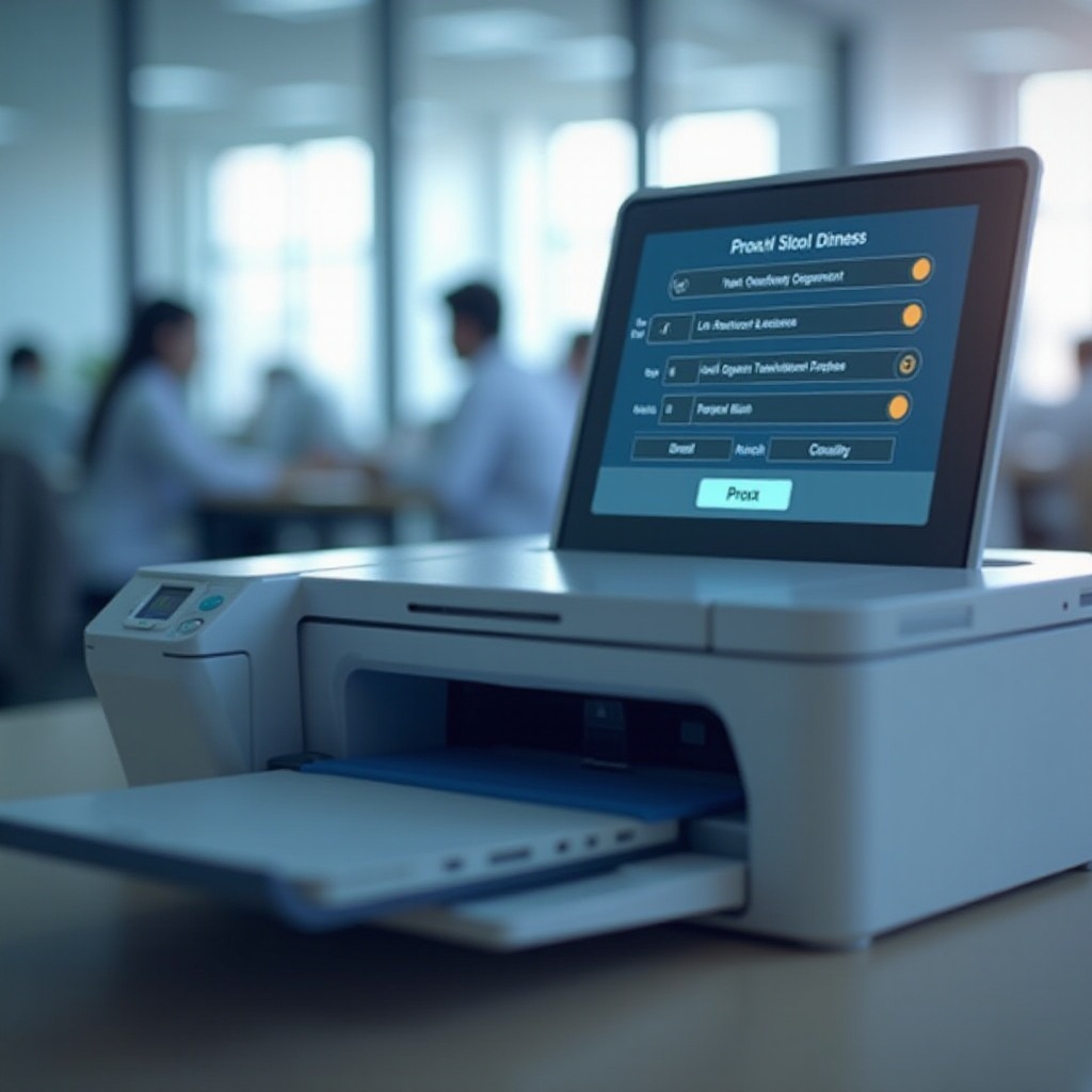 что такое прокси-адрес на принтере