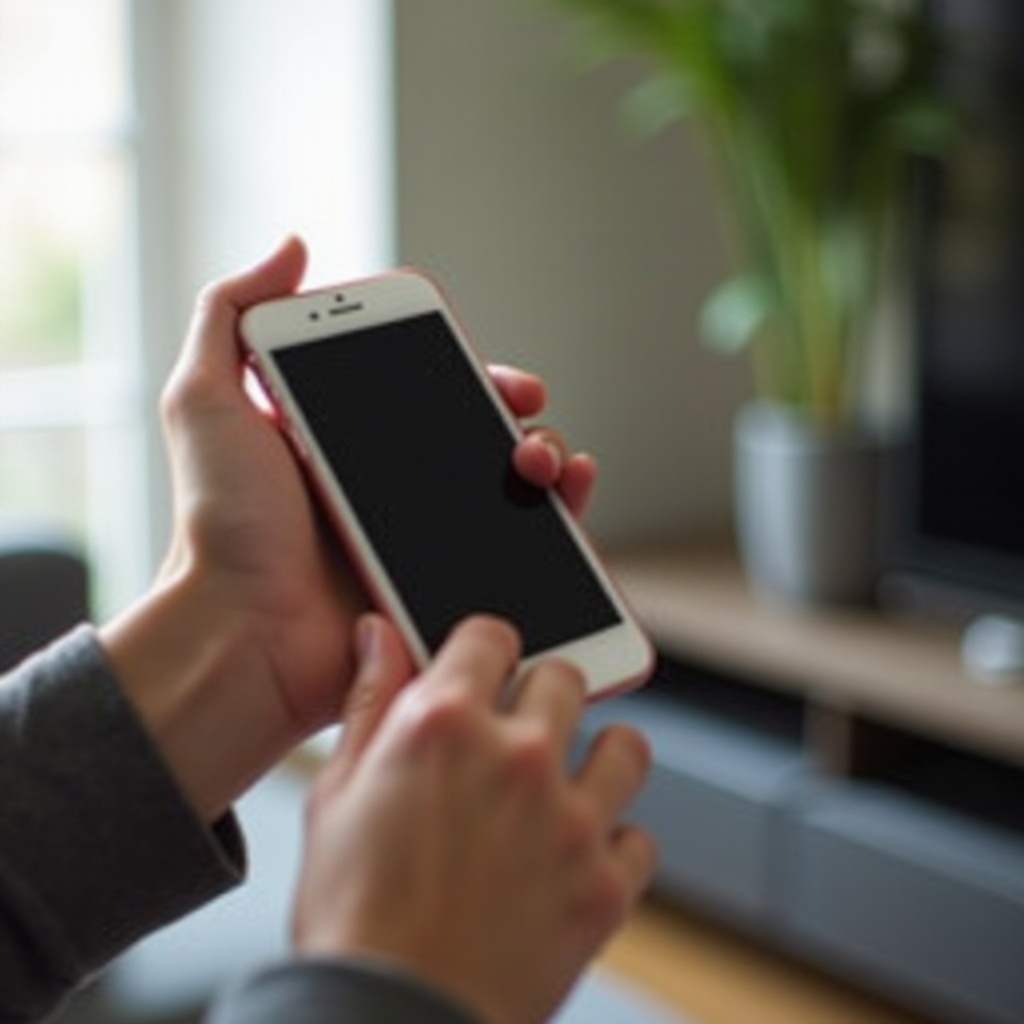 iPhone застрял в ландшафтном режиме