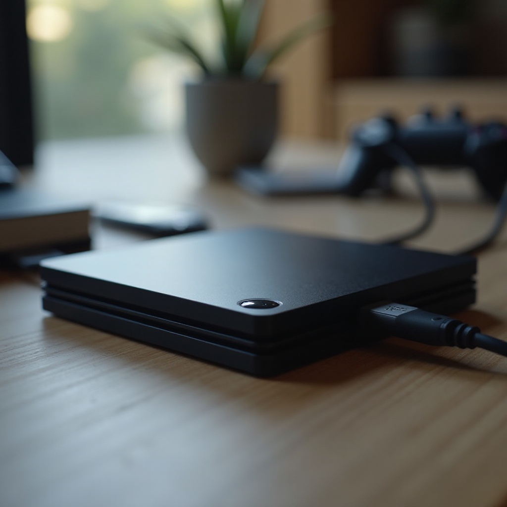 форматиране на външен твърд диск за PS4
