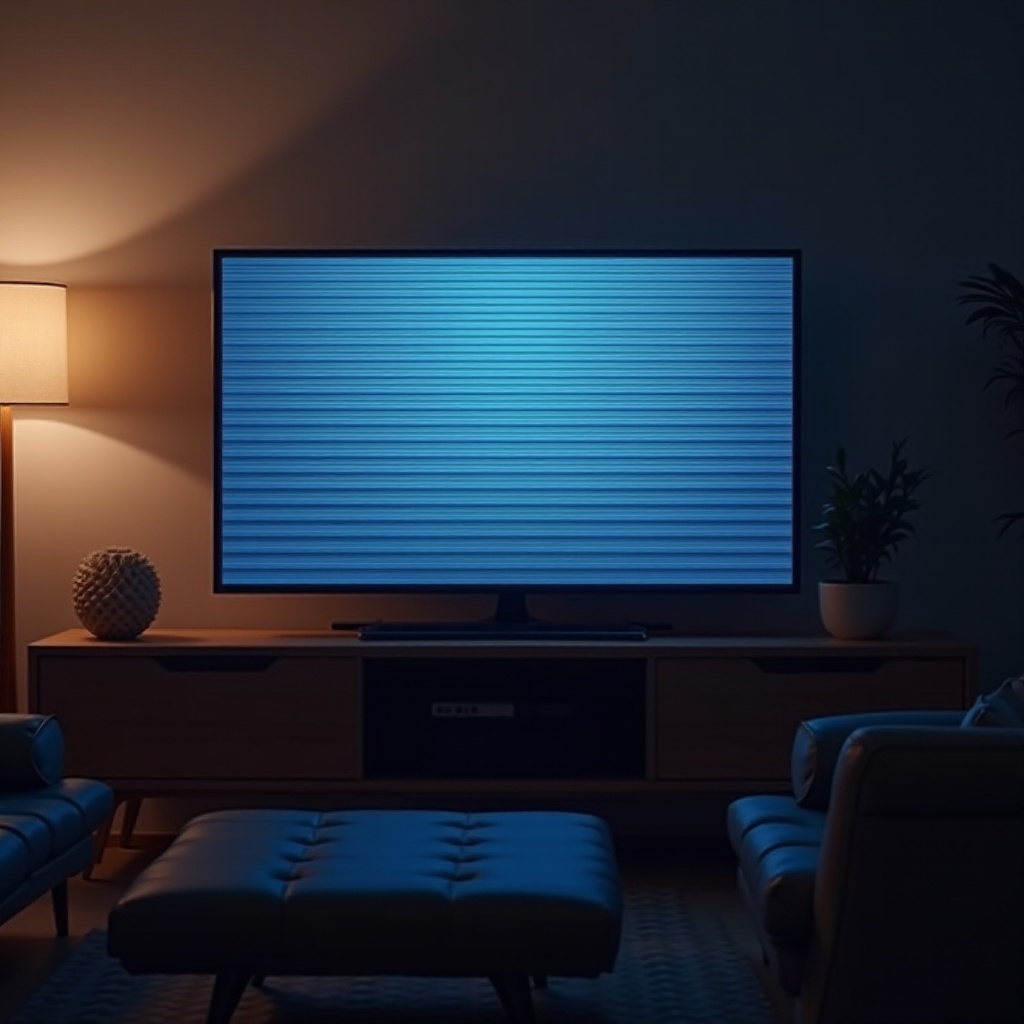 شاشة التلفاز الخاص بي بها خطوط