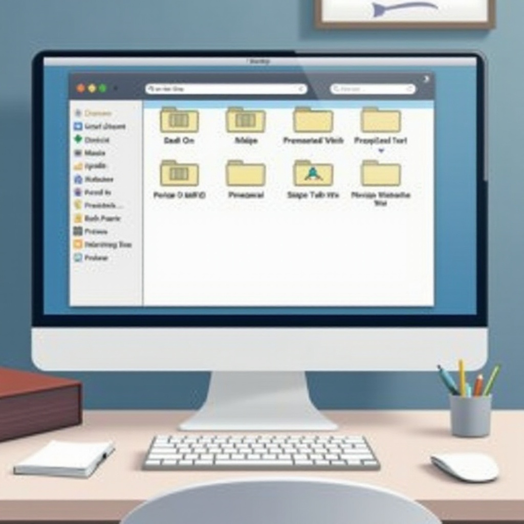 na komputerze co to jest folder nadrzędny