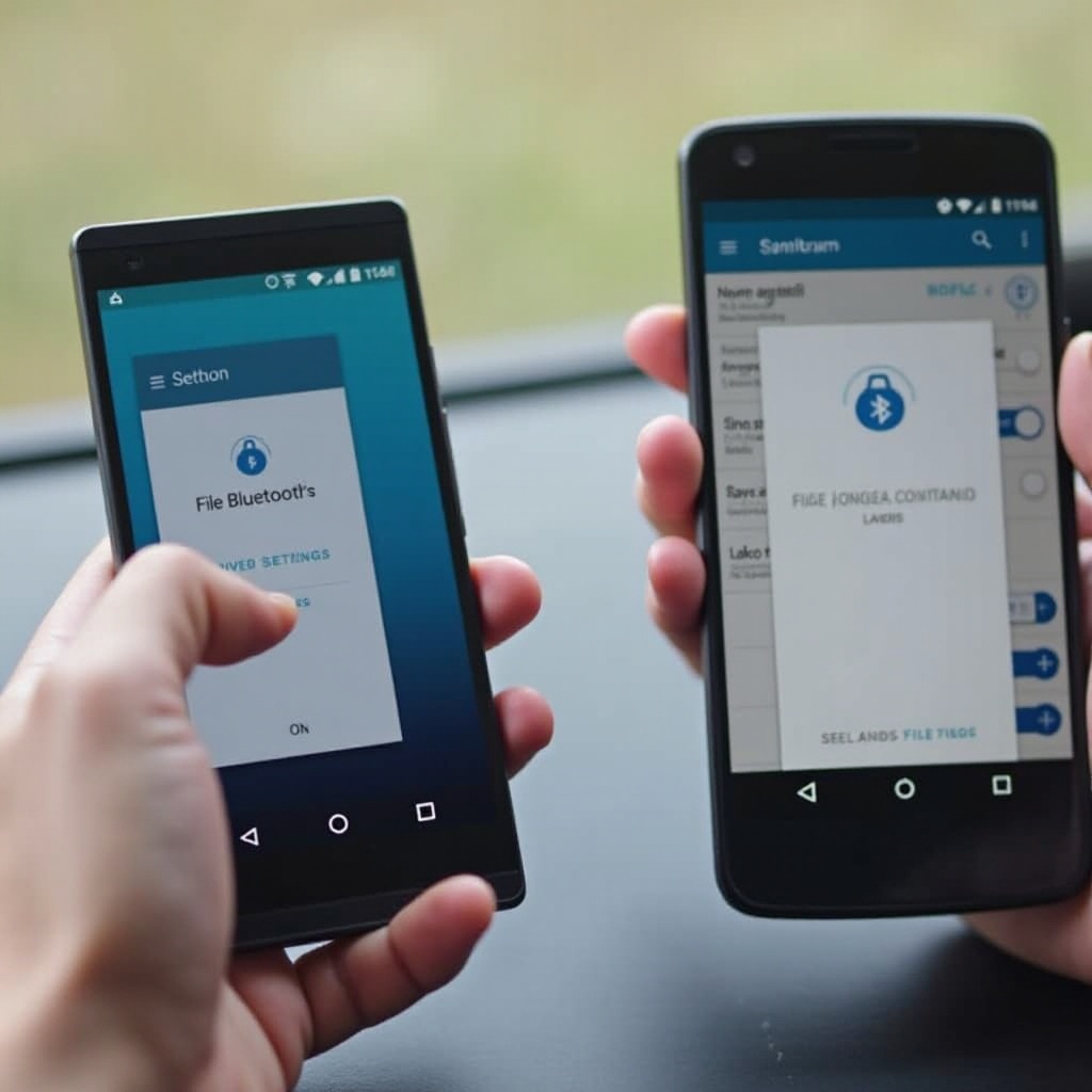 transfer files bluetooth android to android