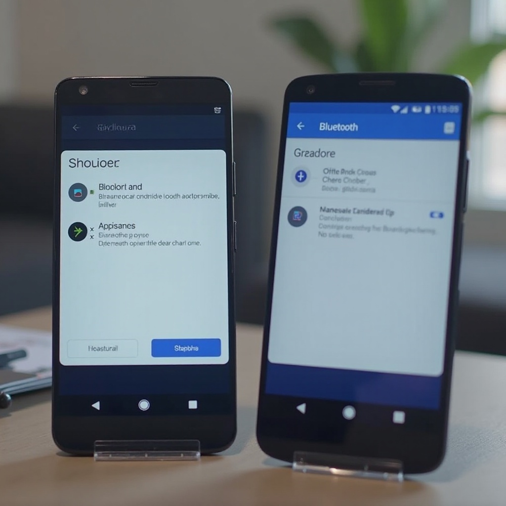 прехвърляне на файлове чрез Bluetooth от Android към Android