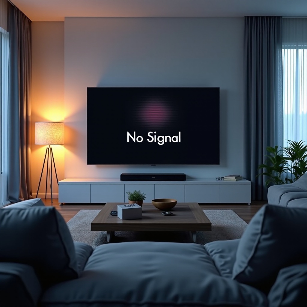 нема сигнала panasonic tv