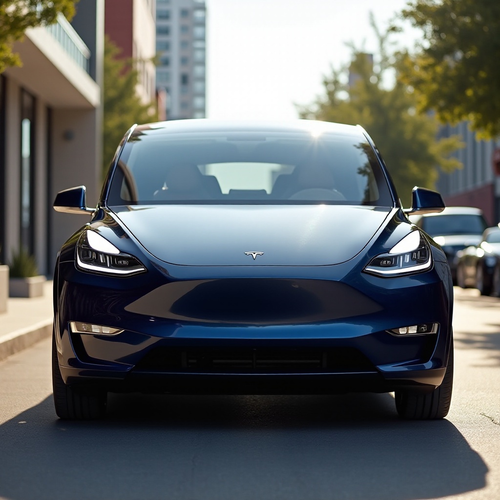 ширина tesla model y с зеркалами