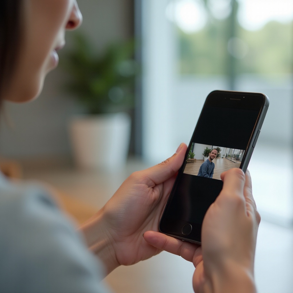 videoclipul nu se rotește pe iPhone