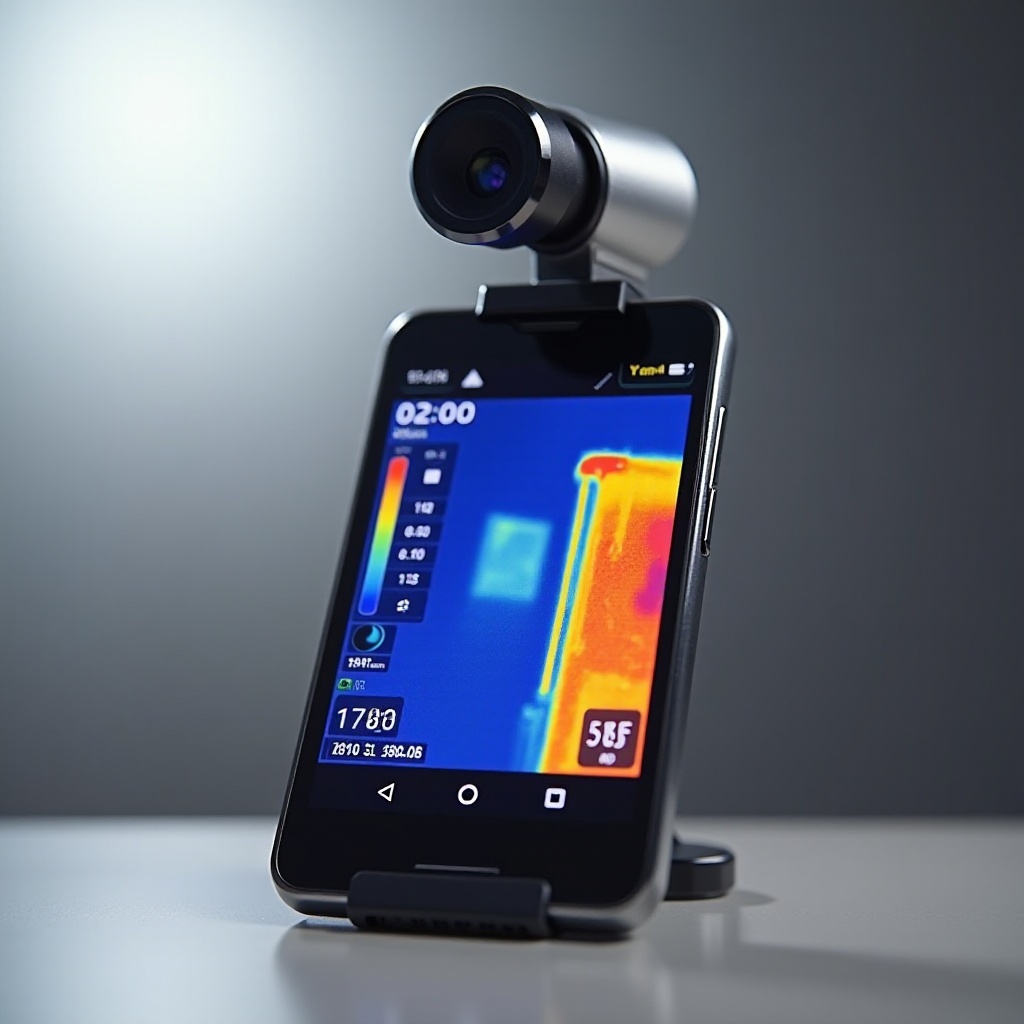 termokamera pro telefon s Androidem