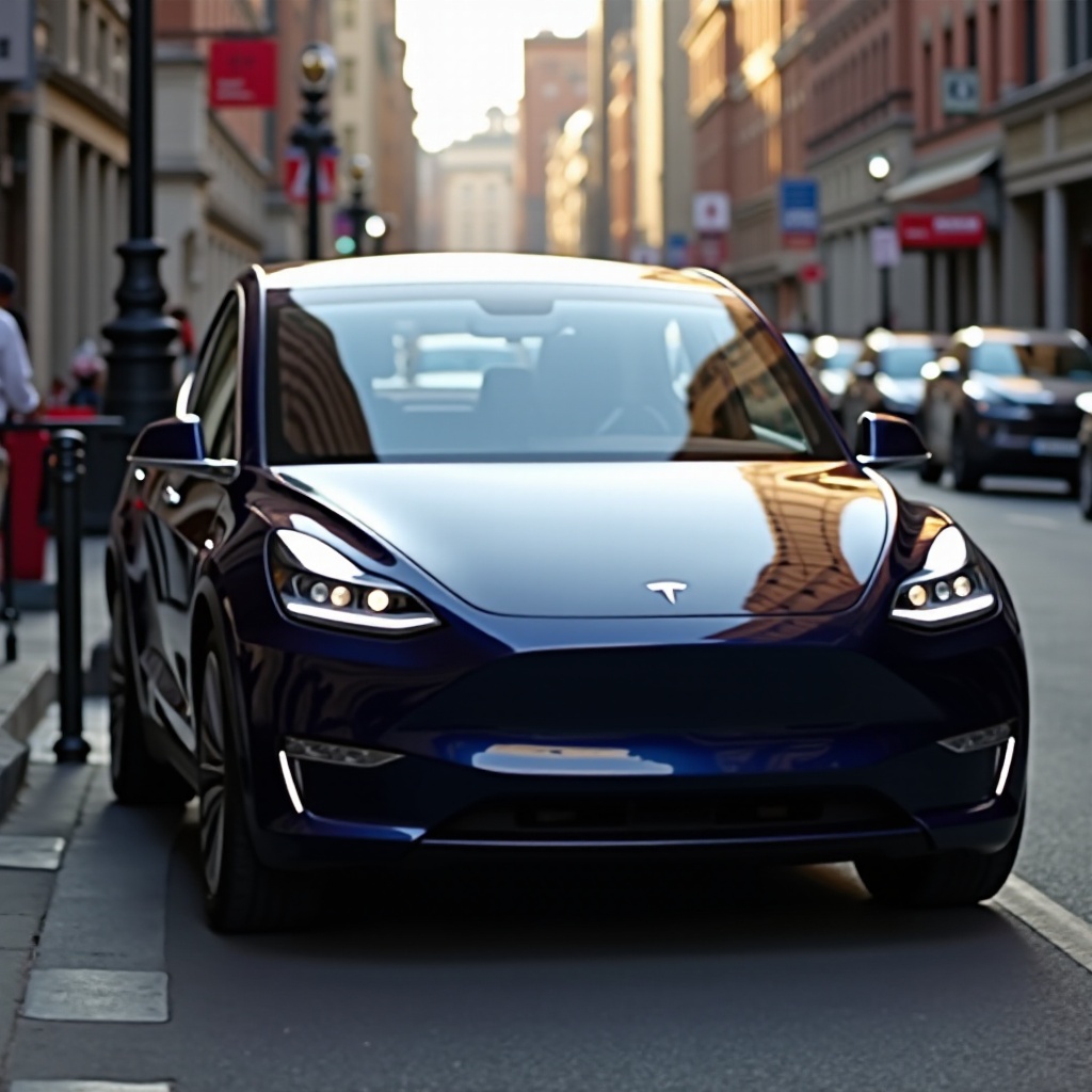 tesla model y width with mirrors