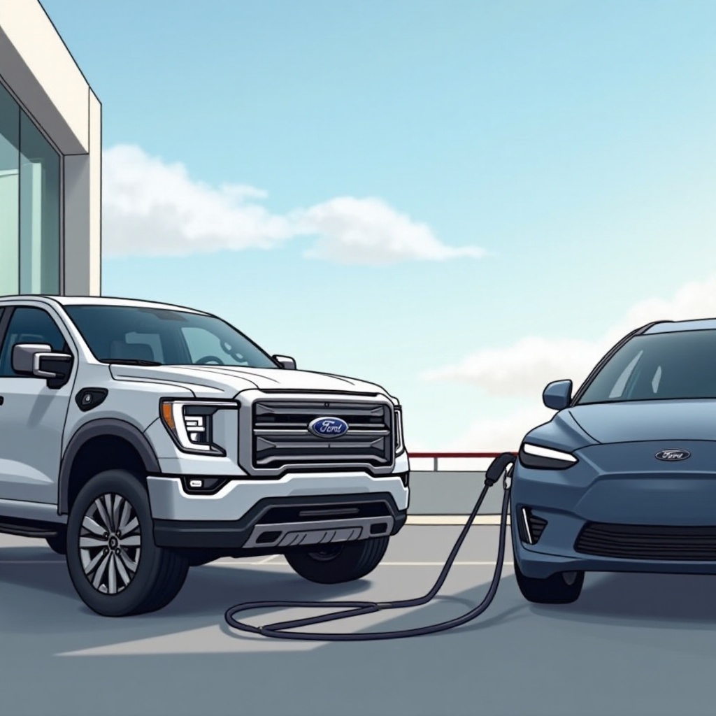 pot să-mi încarc celălalt vehicul electric de la Lightning-ul meu