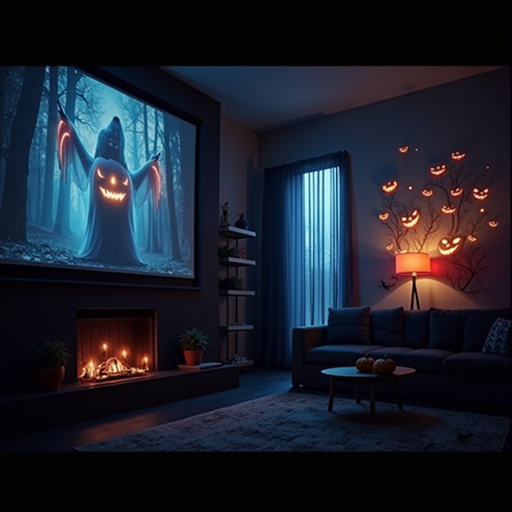 nejlepší projektor pro halloweenské efekty