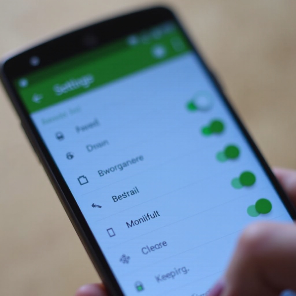 jak změnit barvu na telefonu s Androidem
