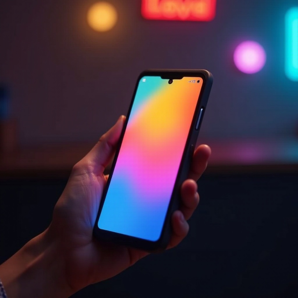 how to change color on android phone