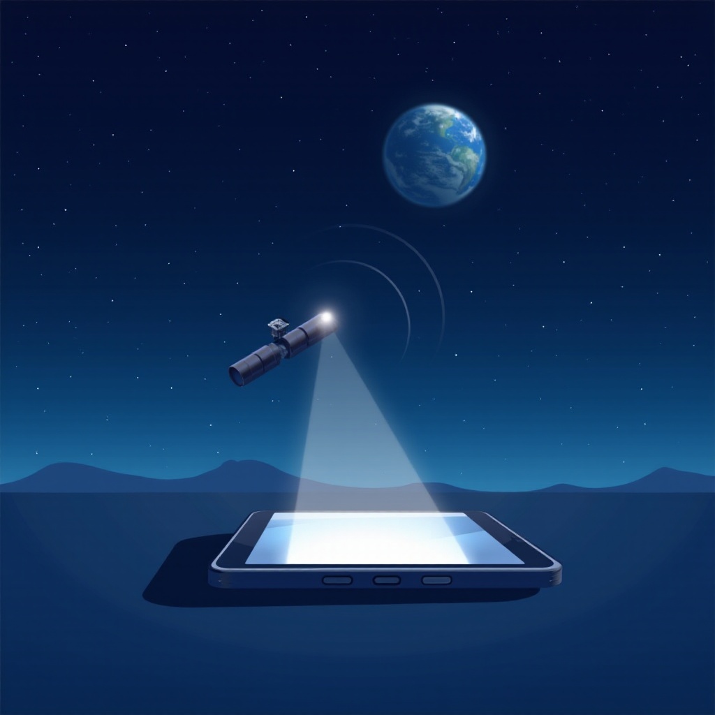 како повезати телефон са сателитом