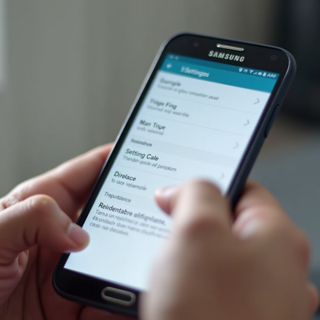 how to reset voicemail on samsung