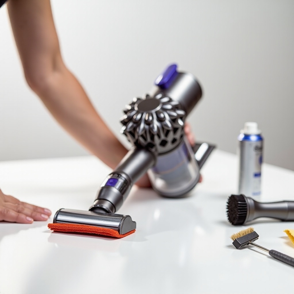 how to clean dyson handheld vacuum
