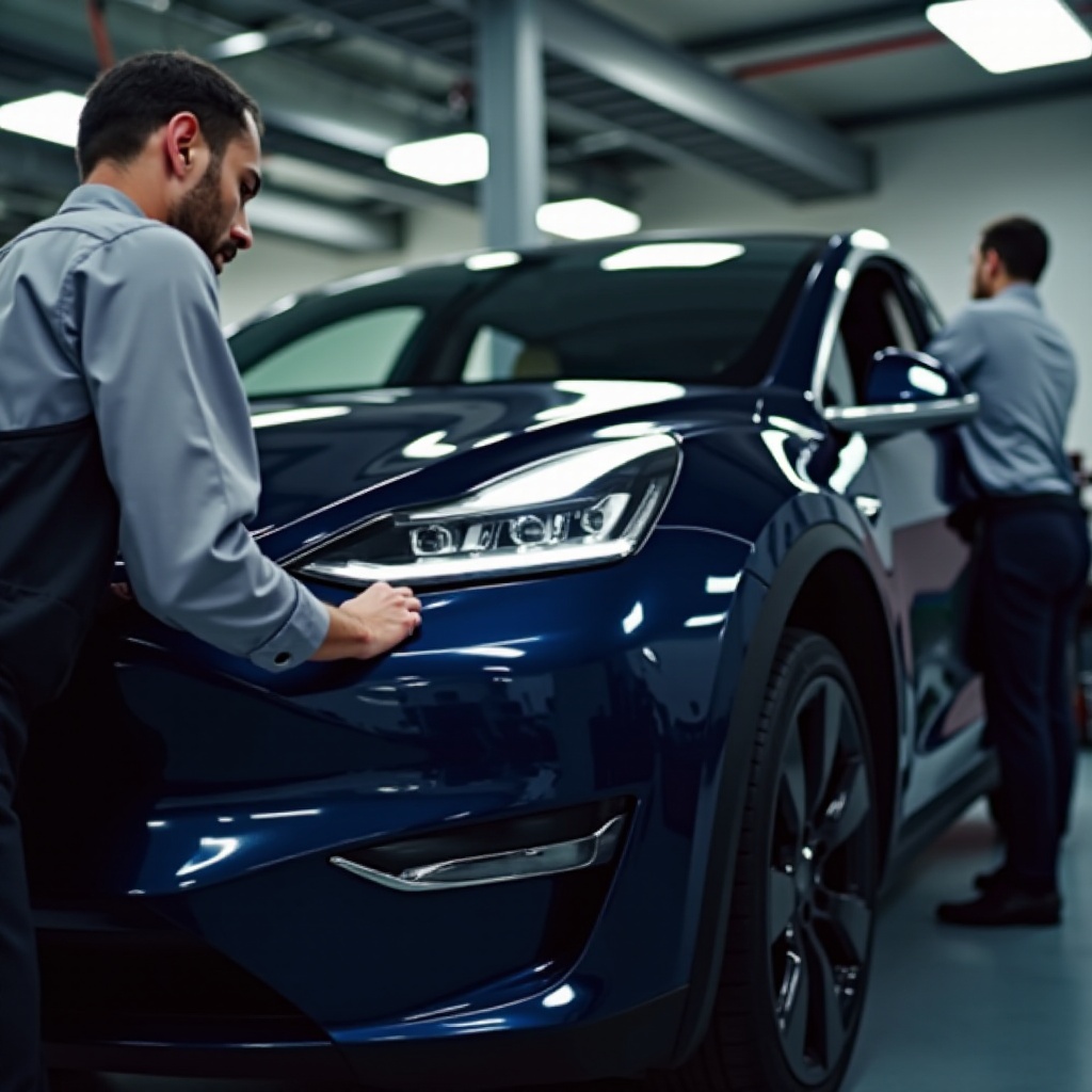 разходи за смяна на врата на Tesla Model Y