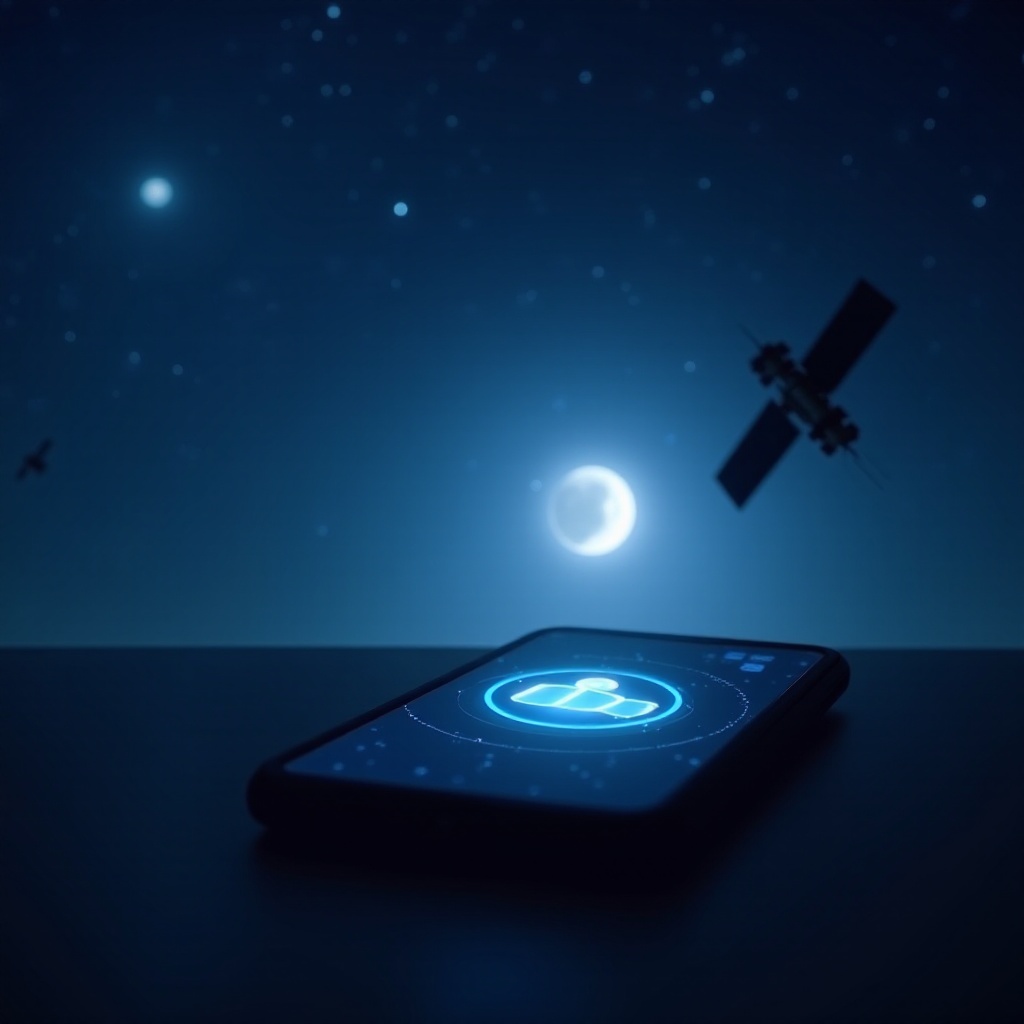 cum să conectezi telefonul la satelit