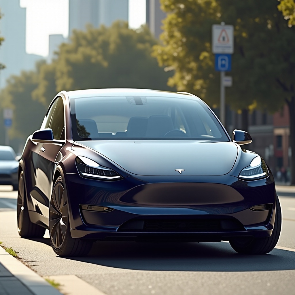 tesla model y width with mirrors