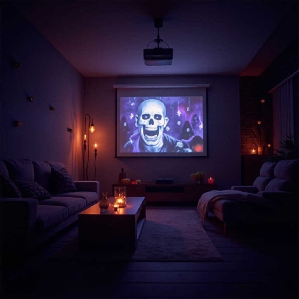 أفضل جهاز عرض لتأثيرات الهالوين