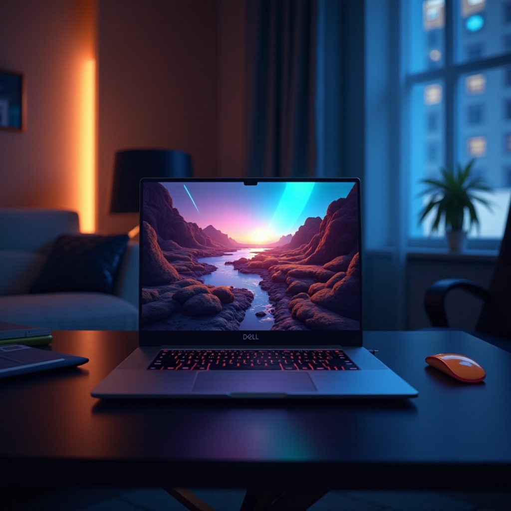 ноутбук Dell с графическим процессором