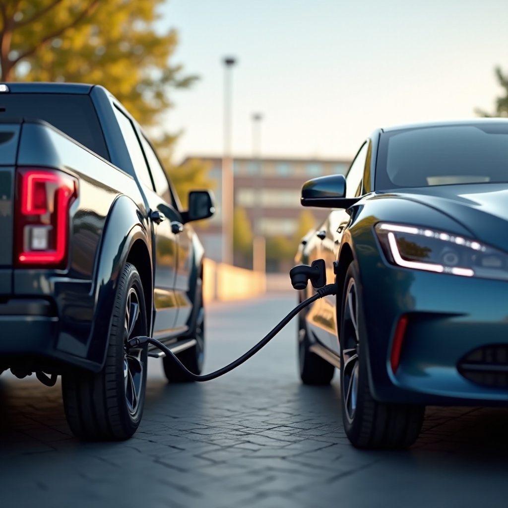 czy mogę naładować mój drugi pojazd elektryczny moim Lightningiem
