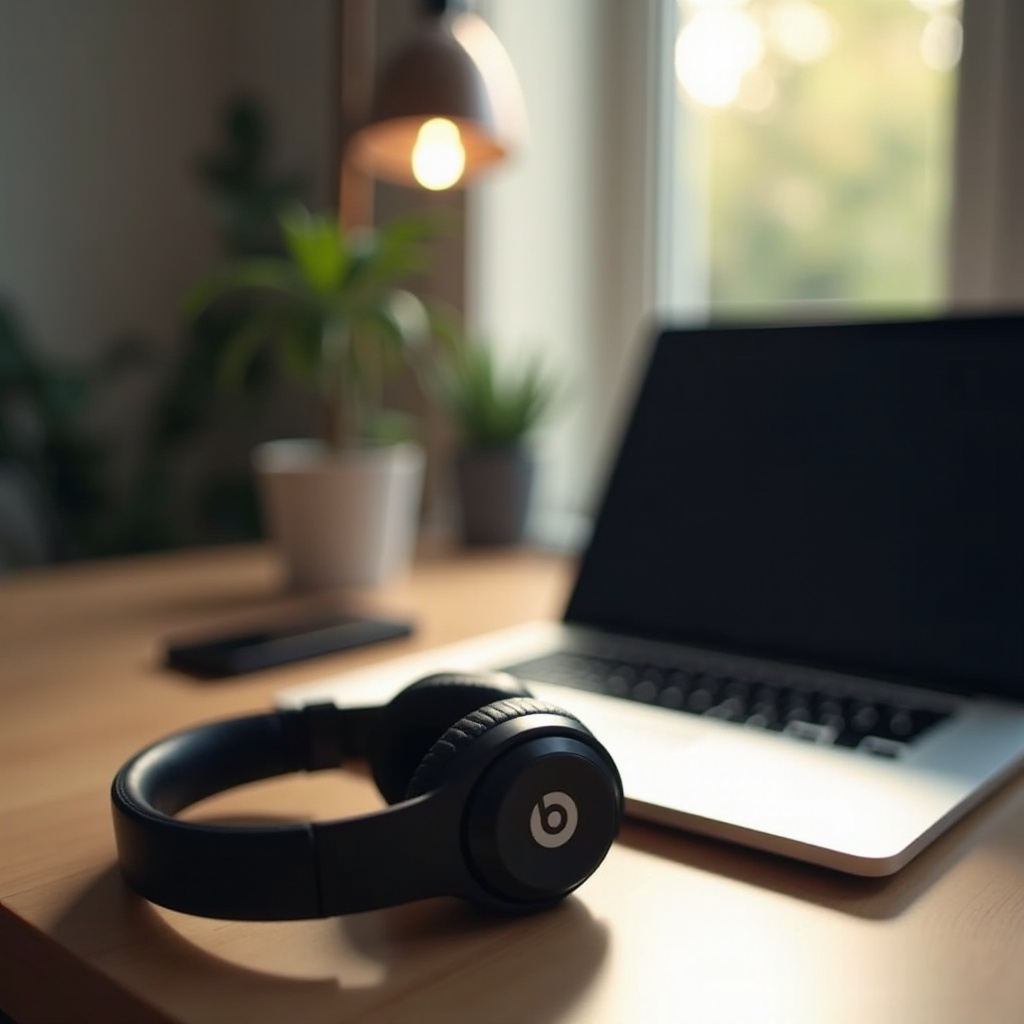 как подключить Beats к MacBook