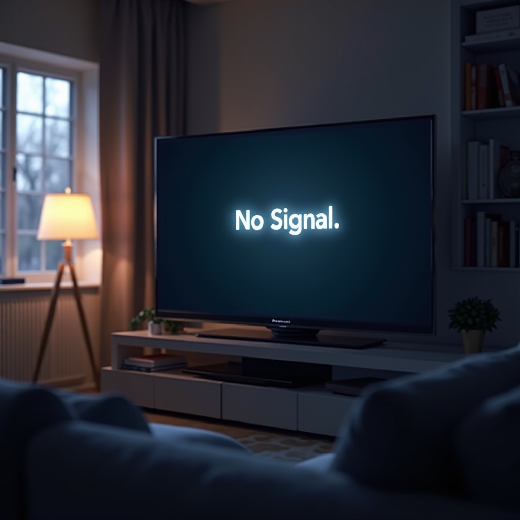 нема сигнала panasonic tv