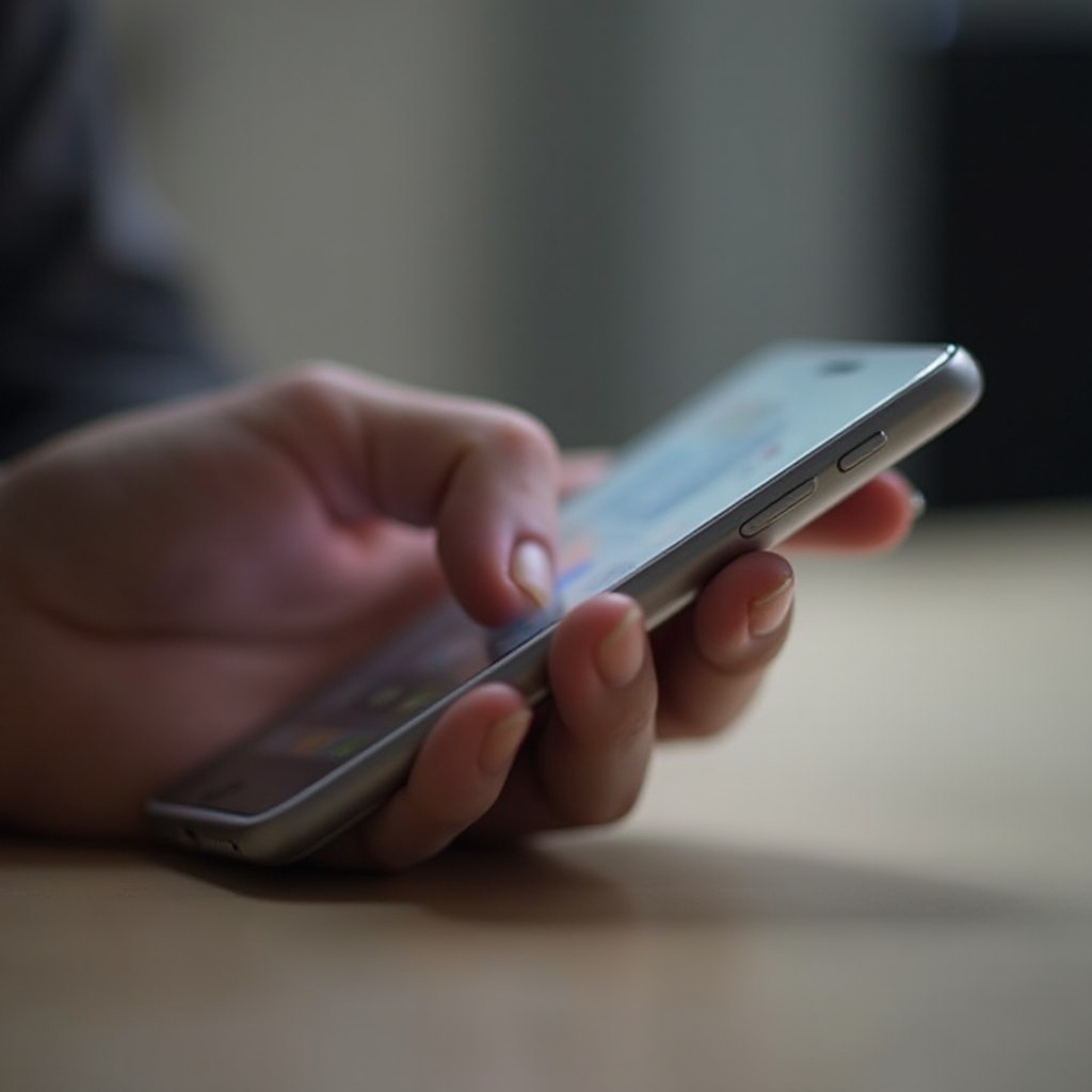 iPhone utknął w trybie poziomym